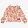 Agatha Ruiz De La Prada Girls Orange Floral Print Long Sleeve Top -Babie Fashion Shop agatha ruiz de la prada girls orange floral print long sleeve top 535710 8545c14d1668c51ae5114f40528f7f7d31e895e9