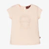 AIGNER Girls Pink Stud Logo Cotton T-Shirt -Babie Fashion Shop aigner girls pink stud logo cotton t shirt 527245 e2cb90e01511c9749e785b2e1869773d5beeb588