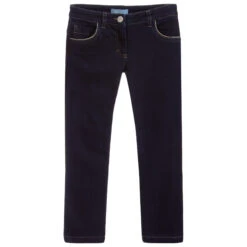 Alviero Martini Girls Blue Denim Jeans
