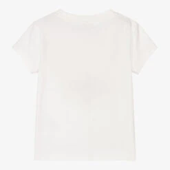 Angel's Face Girls White Cotton & Pink Bow T-Shirt -Babie Fashion Shop angel s face girls white cotton pink bow t shirt 483732 61ad045143243a6d5916a3173144452998eff699