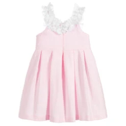 Balloon Chic Pink & White Ruffle Neck Dress 8 Balloon Chic Pink & White Ruffle Neck Dress -Babie Fashion Shop balloon chic pink white ruffle neck dress 295359 1490c07deb39df57cceab9ee476ce261eab8c429