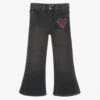 Billieblush Girls Flared Black Denim Jeans -Babie Fashion Shop billieblush girls flared black denim jeans 468265 4188110fb58009489c8856a1f8ad6b8b5dfc098d