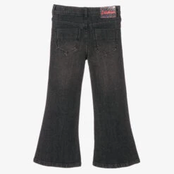 Billieblush Girls Flared Black Denim Jeans -Babie Fashion Shop billieblush girls flared black denim jeans 468265 c6fa1cd742fc2655bb7c1e47bb3a1c43cc2b4c28