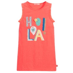 Billieblush Girls Pink Jersey Dress