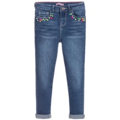 Billieblush Girls Skinny Blue Denim Jeans -Babie Fashion Shop billieblush girls skinny blue denim jeans 296185 28ea56a51f254ba4b570b09679b80f848ec3a88a