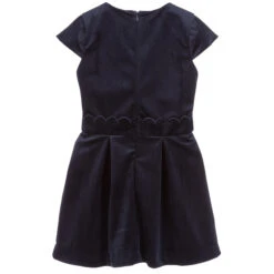 Carrement Beau Carrément Beau Girls Navy Blue Velvet Dress 8 Carrement Beau Carrément Beau Girls Navy Blue Velvet Dress -Babie Fashion Shop carrement beau girls navy blue velvet dress 266828 aa1f1a2f5088a6a27d1ec11d4792d2a4524979e7
