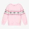Chiara Ferragni Kids Pink Cotton Logo Sweatshirt -Babie Fashion Shop chiara ferragni kids pink cotton logo sweatshirt 463650 4b8a36273d7b9595f24b6c070ba94eac4cd9063e