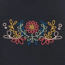 Chloé Girls Navy Blue Floral Top -Babie Fashion Shop chloe girls navy blue floral top 469539 1f9a94a681dac7aa95e72646aa7ce53003194524