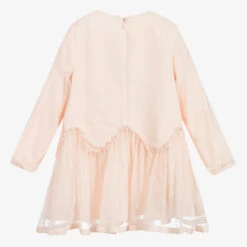 Chloé Girls Pink Silk Dress -Babie Fashion Shop chloe girls pink silk dress 192317 9a161d213869ffe9df4e26b071d115508432ef34