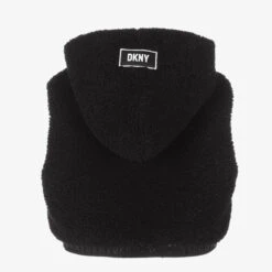 DKNY Girls Black Fleece Hoodie -Babie Fashion Shop dkny girls black fleece hoodie 470017 673bdca66511be91e83105c593eb4d8f4d898516