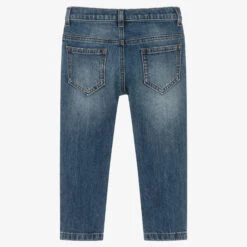 Dolce & Gabbana Girls Blue Denim Jewel Logo Jeans -Babie Fashion Shop dolce gabbana girls blue denim jewel logo jeans 486512 b9c90910157e8b7b208484308ac9a9247493f03c
