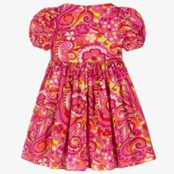 Dolce & Gabbana Girls Pink Floral Dress -Babie Fashion Shop dolce gabbana girls pink floral dress 425207 5ca1af653e9669df26582c026bf0b8a34e2c6ad1