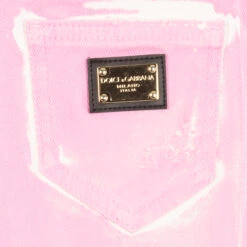 Dolce & Gabbana Girls Pink Painted Denim Jeans -Babie Fashion Shop dolce gabbana girls pink painted denim jeans 486644 a8d012e75b6ce70cca79a6ac5990d62bc514c005