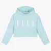 Elle Girls Pale Blue Logo Hoodie -Babie Fashion Shop elle girls pale blue logo hoodie 465203 923a1ab98e412f9f090beee4c8ce747a6055638b