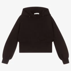 Elsy Girls Black Jersey Hoodie -Babie Fashion Shop elsy girls black jersey hoodie 471041 5839ec38328c10122f255be6f0f1a551c7feaff9