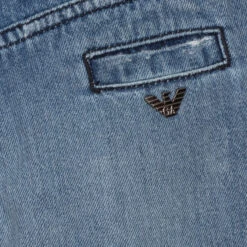 Emporio Armani Girls Blue Denim Jeans -Babie Fashion Shop emporio armani girls blue denim jeans 461019 8c1a658c1877e354324e39e0181311cd2ed492a7