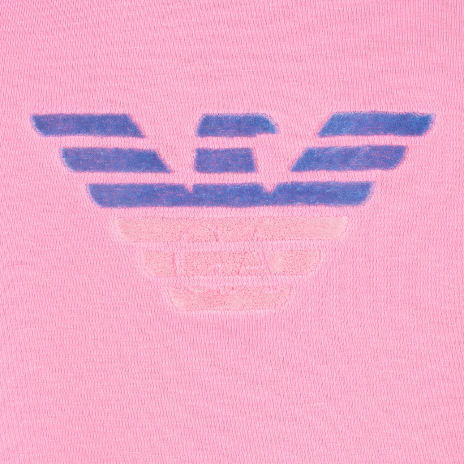 Emporio Armani Girls Pink Logo Sweatshirt 6 Emporio Armani Girls Pink Logo Sweatshirt - Image 4