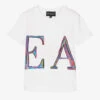 Emporio Armani Girls White Cotton EA Logo T-Shirt -Babie Fashion Shop emporio armani girls white cotton ea logo t shirt 499781 13ba8addf56014dbc7c418735e721a2642c75c12
