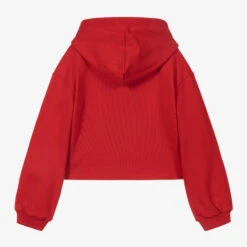 Fun & Fun Red Cropped Cotton Hoodie -Babie Fashion Shop fun fun red cropped cotton hoodie 412020 711ffa6900eac1708974c7eddea2aeab9cb69693