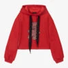Fun & Fun Red Cropped Cotton Hoodie -Babie Fashion Shop fun fun red cropped cotton hoodie 412020 ea16f0e423e3c6d5f3ab8bdc6437a71b1994feb5
