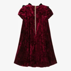 Graci Girls Red Velvet Chain Dress -Babie Fashion Shop graci girls red velvet chain dress 465068 ce1ac2c6fc6017e64828ed40a6c1ccd373cec057