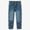 Guess Girls Embroidered Logo Blue Denim Jeans -Babie Fashion Shop guess girls embroidered logo blue denim jeans 498874 5fd2ead60409582cba18fe8cd1f602b9ef58c069