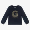 Guess Girls Navy Blue Sequin Sweatshirt -Babie Fashion Shop guess girls navy blue sequin sweatshirt 478192 8929a54146479d52bec1f1927dc057f6bc734040