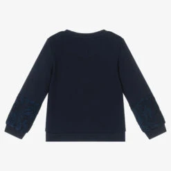 Guess Girls Navy Blue Sequin Sweatshirt -Babie Fashion Shop guess girls navy blue sequin sweatshirt 478192 d4fe79c401130c9d337a9798c9a7056cfc60e75d