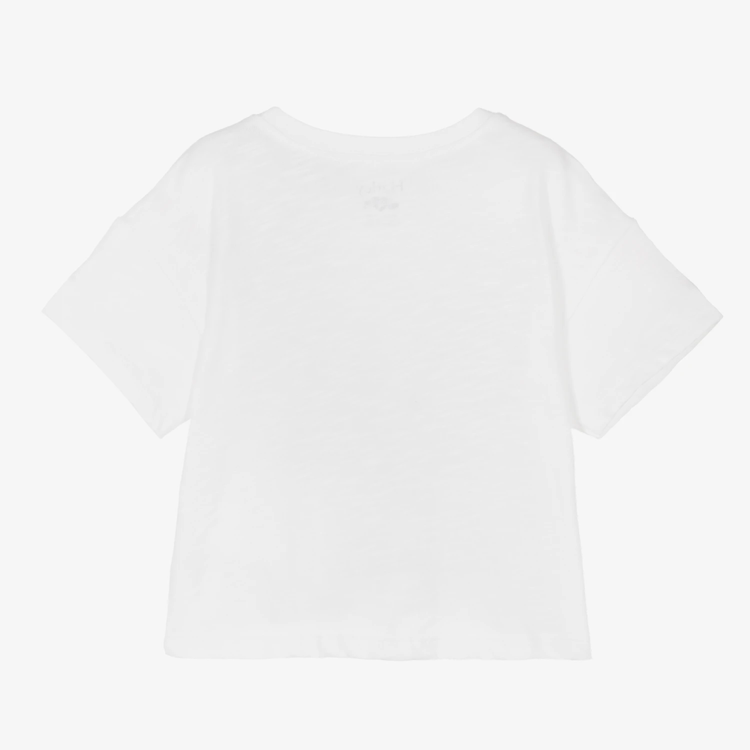 Hatley Girls White Embroidered Cotton T-Shirt 4 Hatley Girls White Embroidered Cotton T-Shirt - Image 2