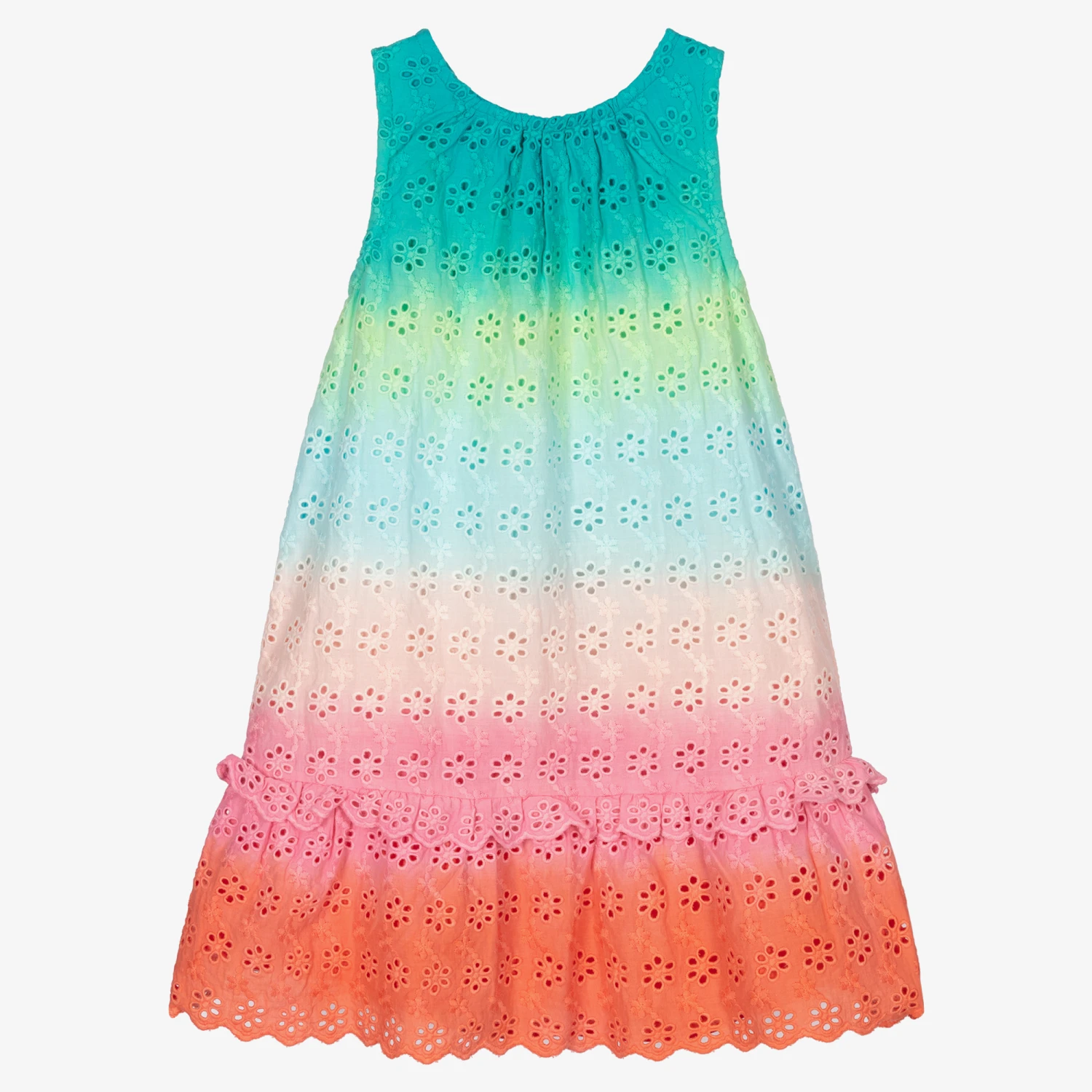 Hatley Pink Gradient Rainbow Dress 3 Hatley Pink Gradient Rainbow Dress