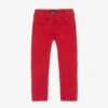 IDO Baby Boys Red Slim Fit Trousers -Babie Fashion Shop ido boys red slim fit trousers 470238 e925bca3933dca22ea109bd367398aa01b88d507