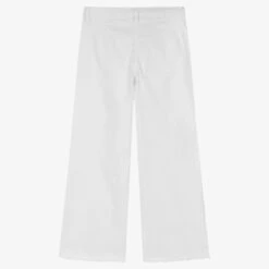 IDO Junior Girls White Wide-Leg Denim Jeans -Babie Fashion Shop ido girls white wide leg denim jeans 507785 ed796340ebdfe161c384a549ffa56f79a0b2f1ac