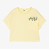 IDO Junior Girls Yellow Floral Cotton T-Shirt -Babie Fashion Shop ido girls yellow floral cotton t shirt 507792 65f2c27631ab6177bb3b7d3c97ad435ba44b7dd7