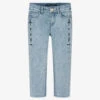 IKKS Girls Blue Cotton Denim Jeans -Babie Fashion Shop ikks girls blue cotton denim jeans 506264 60a2499350e926f04bc68eb6b240c699427946fb