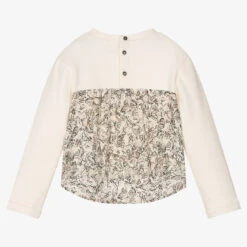 IKKS Girls Ivory Butterfly Sweatshirt -Babie Fashion Shop ikks girls ivory butterfly sweatshirt 506354 db99144f73c3e05cfec0be6d6e9daf979a6ff232