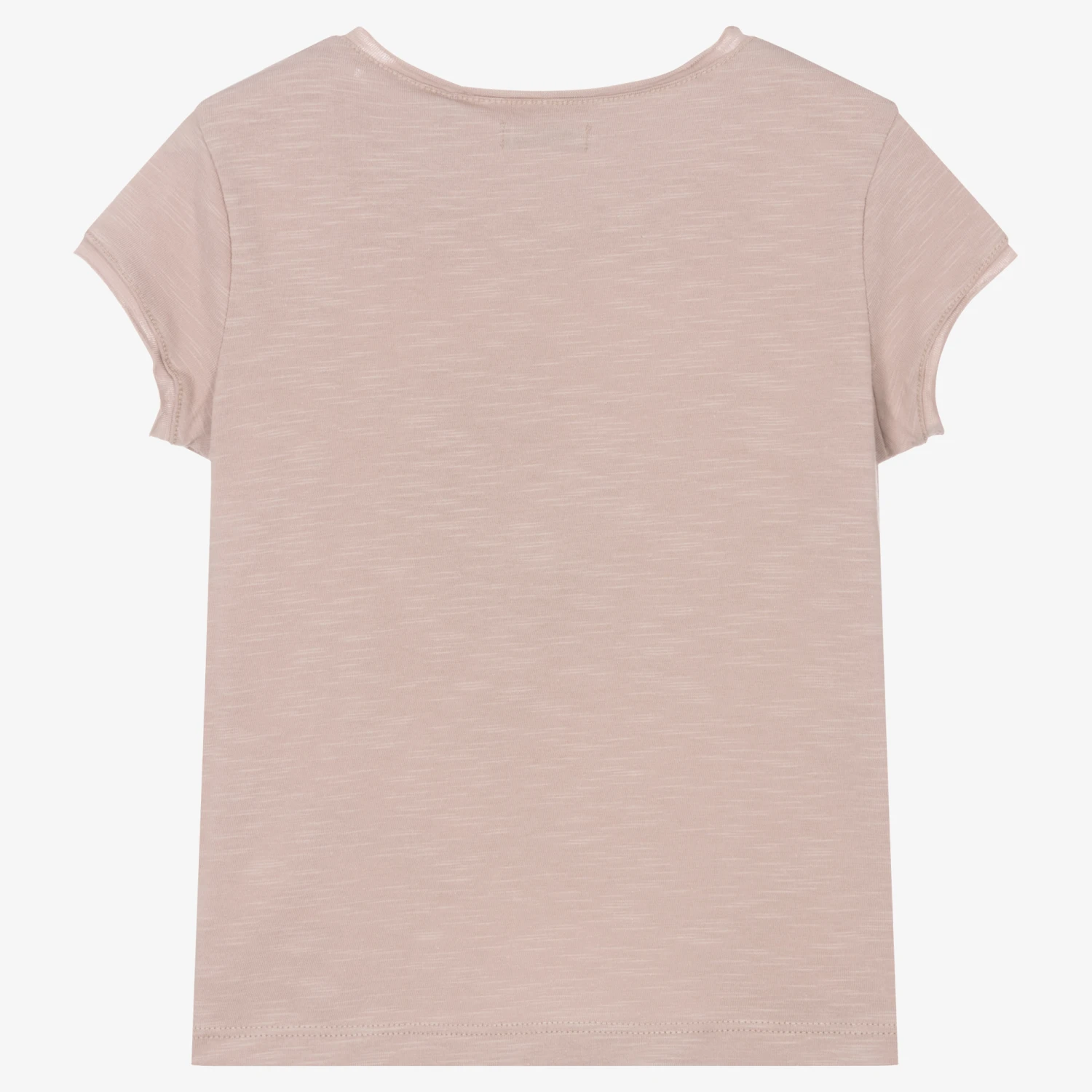 IKKS Girls Lilac Cotton Skull T-Shirt 4 IKKS Girls Lilac Cotton Skull T-Shirt - Image 2