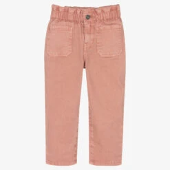 IKKS Girls Rose Pink Denim Jeans