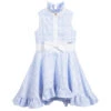 Jessie And James London Blue & White Check Dress -Babie Fashion Shop jessie and james london blue white check dress 310920 1720630377b0070dc2dcf94ebc81fa7a2fc0a1b2