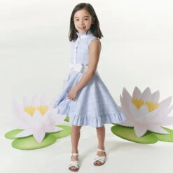 Jessie And James London Blue & White Check Dress -Babie Fashion Shop jessie and james london blue white check dress 310920 29a0b0e0ffa9577547b276cf686f7368293f4037 outfit