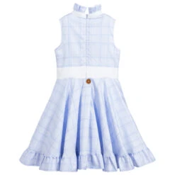 Jessie And James London Blue & White Check Dress -Babie Fashion Shop jessie and james london blue white check dress 310920 558eb443173d6242aa06a1de47e494ad864a839b