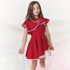 Jessie And James London Red Ruffled Cotton Dress -Babie Fashion Shop jessie and james london red ruffled cotton dress 310935 75330a392fb9b05f31df8a433632bfe0c28394d9 outfit
