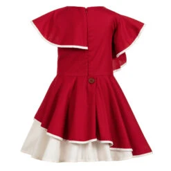 Jessie And James London Red Ruffled Cotton Dress -Babie Fashion Shop jessie and james london red ruffled cotton dress 310935 d0bf6199b1d742aef6c4128b0b85f0c7036dc566