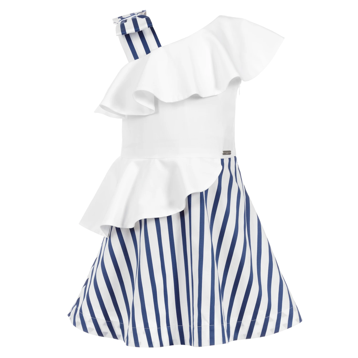 Jessie And James London Girls Cotton Frill Dress 3 Jessie And James London Girls Cotton Frill Dress