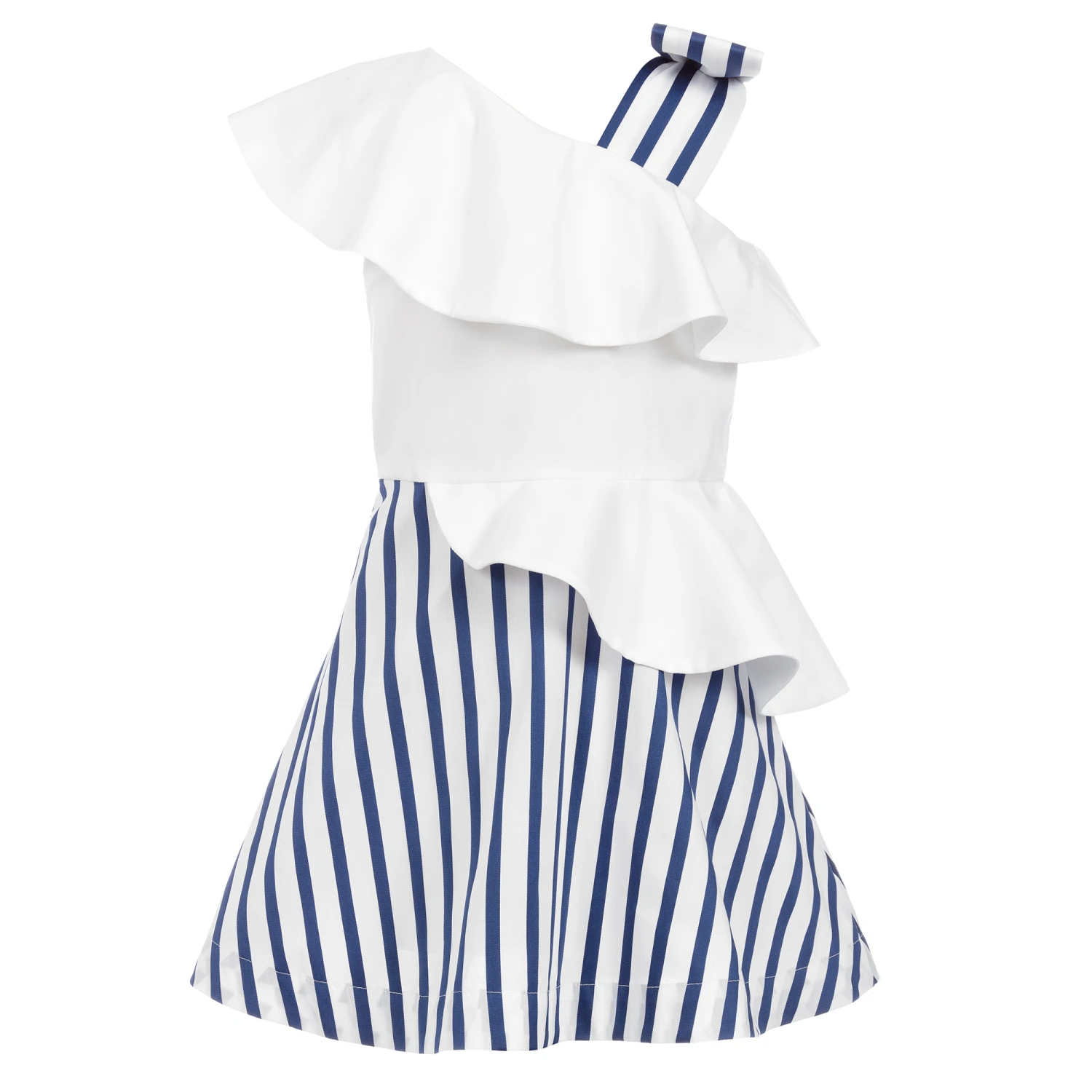 Jessie And James London Girls Cotton Frill Dress 5 Jessie And James London Girls Cotton Frill Dress - Image 3