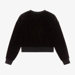 Juicy Couture Girls Black Velour Sweatshirt -Babie Fashion Shop juicy couture girls black velour sweatshirt 417583 c8eac900b10be4f37042a954ba41a8c2502718d1