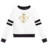 Juicy Couture Girls White Cotton Sweatshirt -Babie Fashion Shop juicy couture girls white cotton sweatshirt 308404 fd3adb29ce6bba13f097e57f14d31d87cf56d004