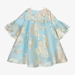 Junona Blue & Gold Jacquard Dress 10 Junona Blue & Gold Jacquard Dress -Babie Fashion Shop junona blue gold jacquard dress 434371 9dc4d600eb50b9dde11befa16df3d94db1f5c29d