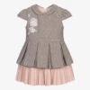 Lapin House Pink & Grey Check Dress -Babie Fashion Shop lapin house pink grey check dress 400464 f9aef08fad33d4614ab4e1f4ce0382ca074b5e59