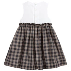 Chic By Laranjinha Beige & White Linen Dress 10 Chic By Laranjinha Beige & White Linen Dress -Babie Fashion Shop laranjinha beige white linen dress 307978 c866b2bdf5eb28e4b09ea7addf6605520c9d0551