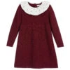 Chic By Laranjinha Girls Red Wool Dress
